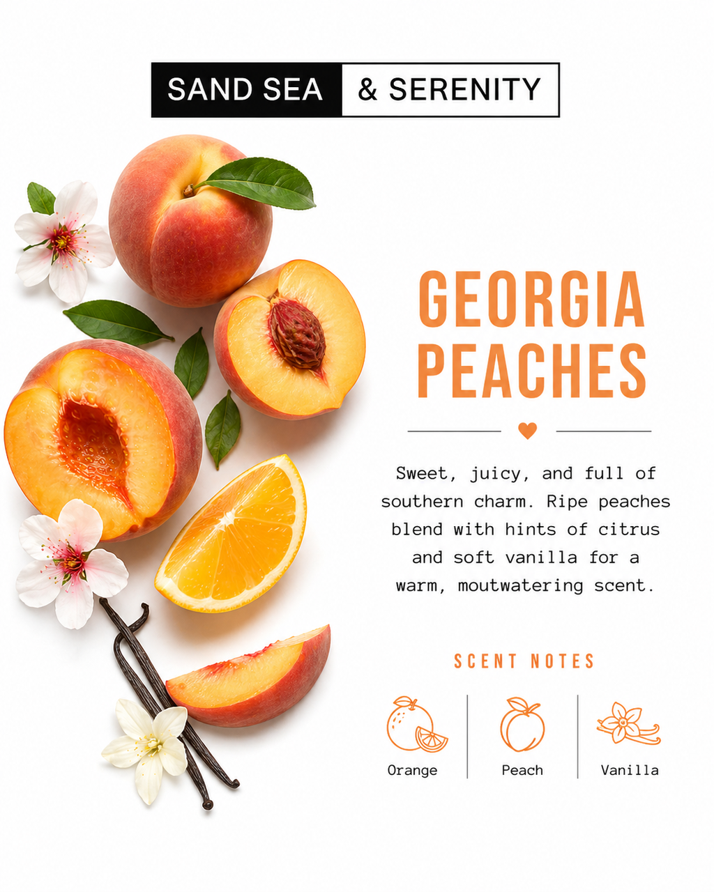 Georgia Peaches - Candle