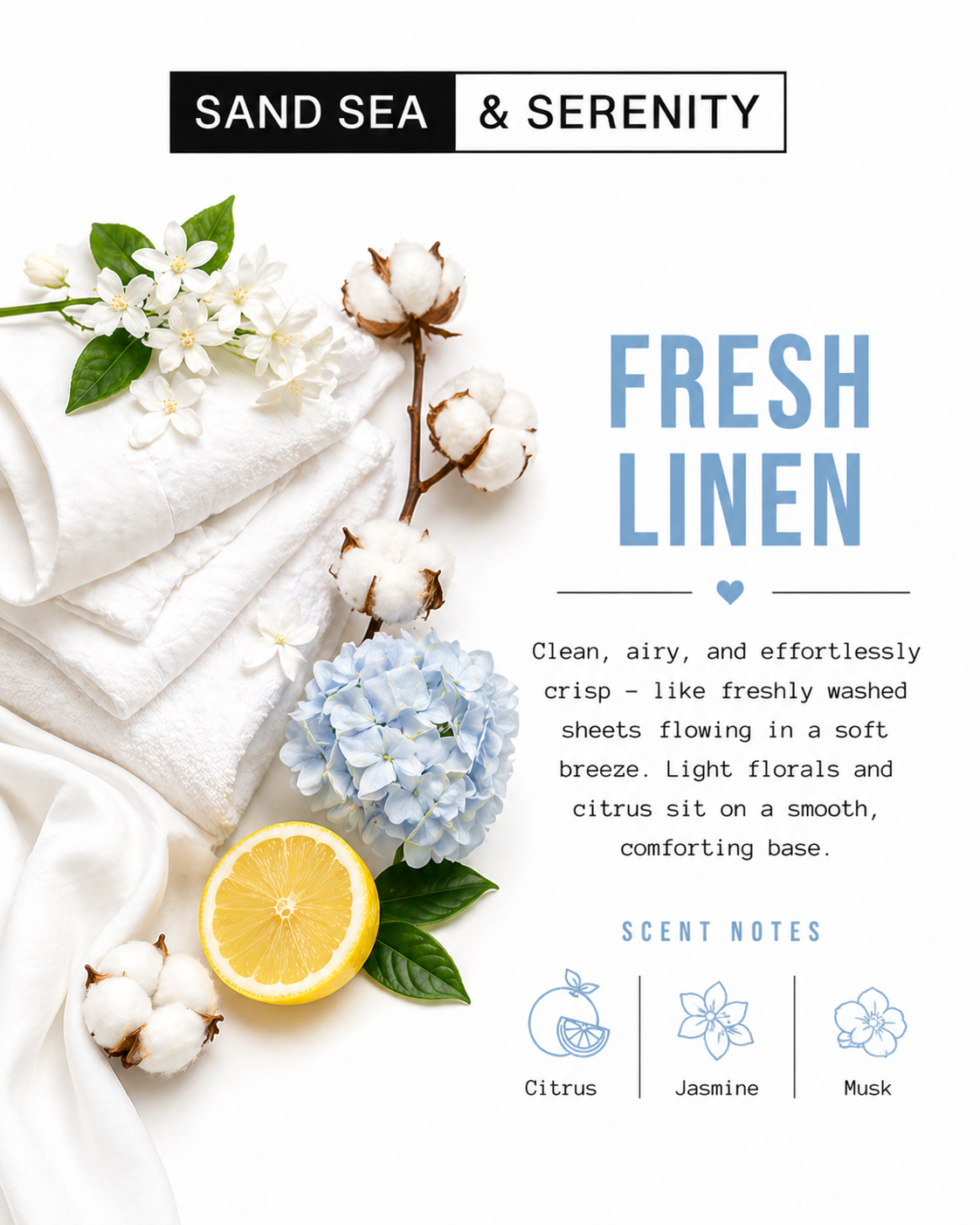 Fresh Linen - Candle