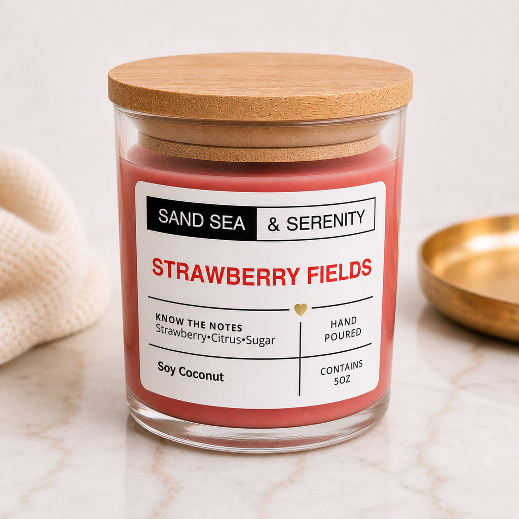 Strawberry Fields - Candle